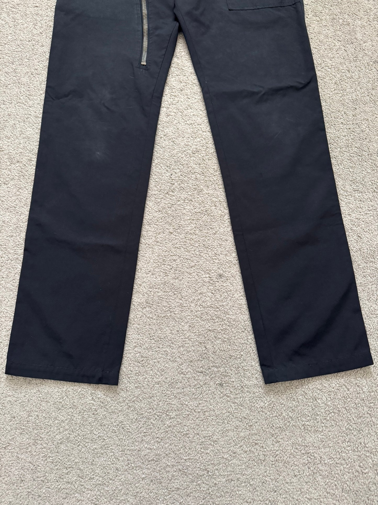 FW13 Rick Owens Mainline "Plinth" Half Layer Nylon Aircut Pants