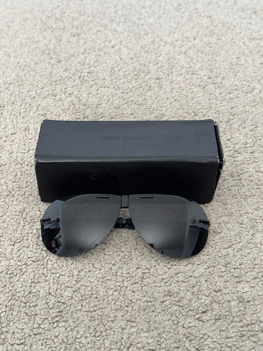 SS12 Dior Homme by Kris Van Assche Foldable Aviator Sunglasses