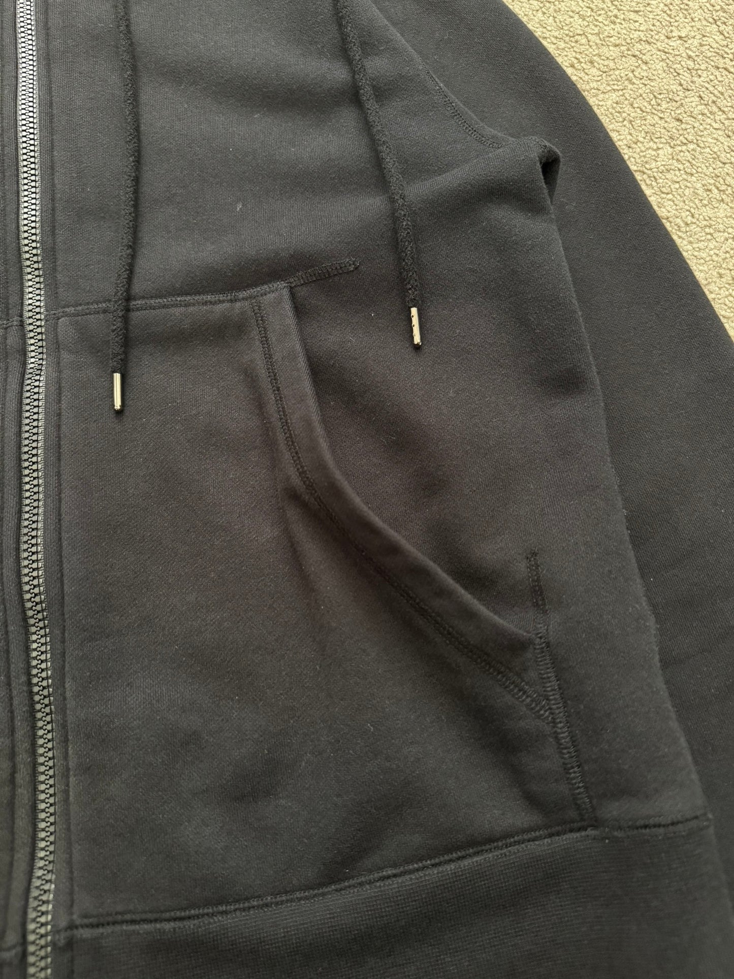 Craig Green Black Lace Zip Up Hoodie