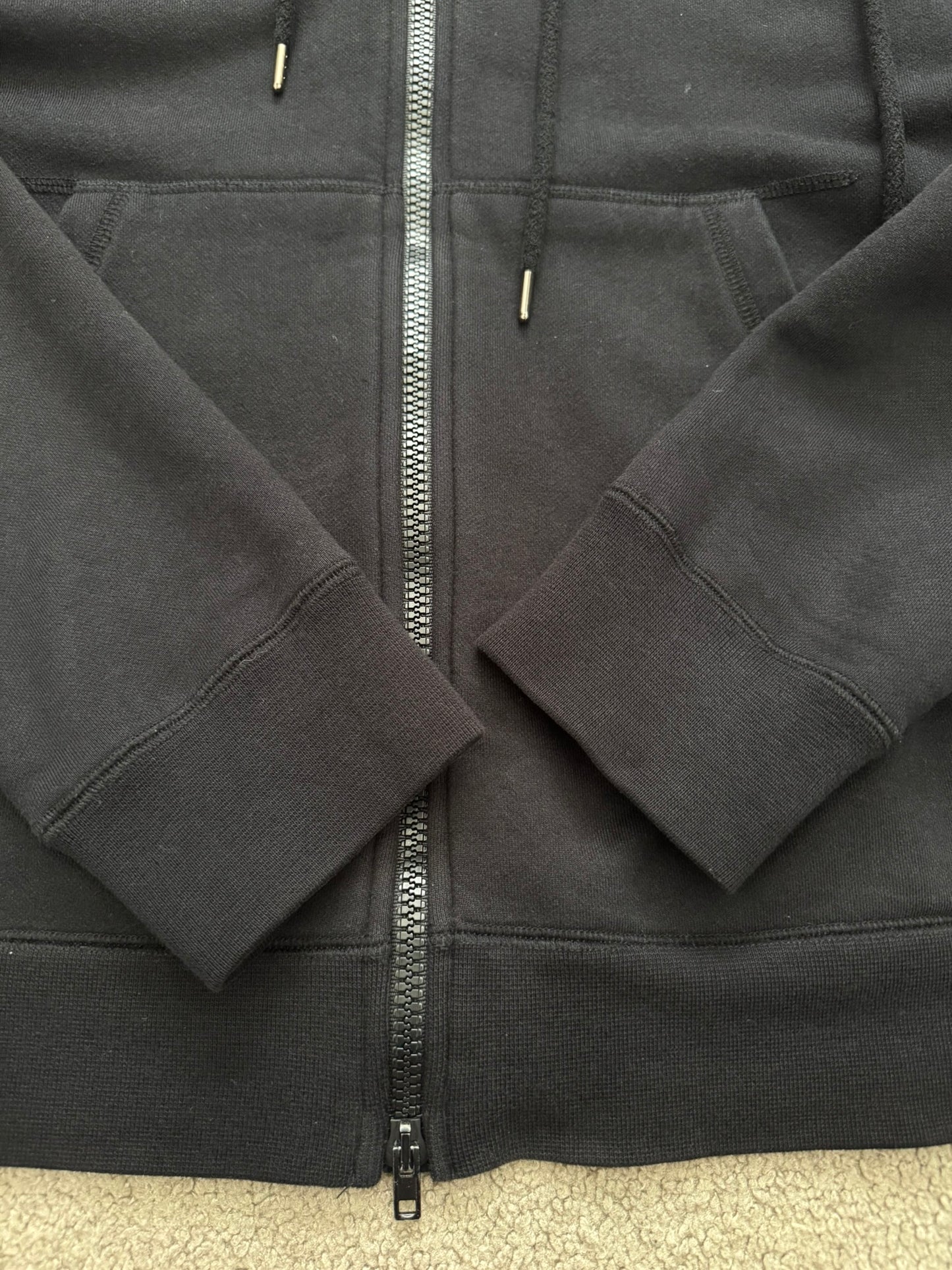 Craig Green Black Lace Zip Up Hoodie