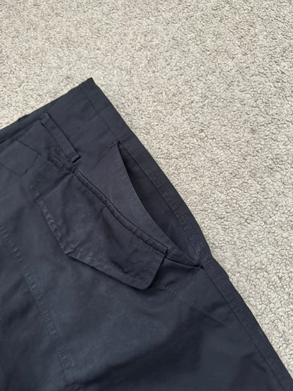 FW13 Rick Owens Mainline "Plinth" Half Layer Nylon Aircut Pants