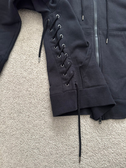 Craig Green Black Lace Zip Up Hoodie