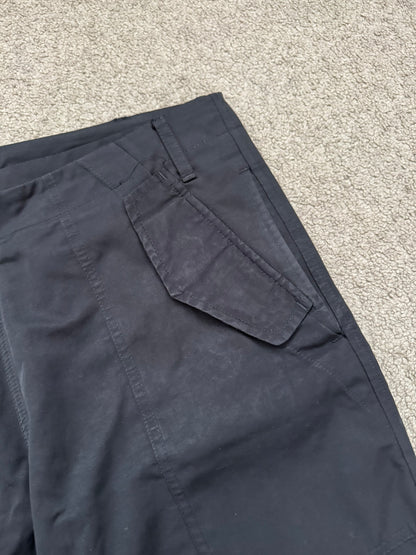 FW13 Rick Owens Mainline "Plinth" Half Layer Nylon Aircut Pants