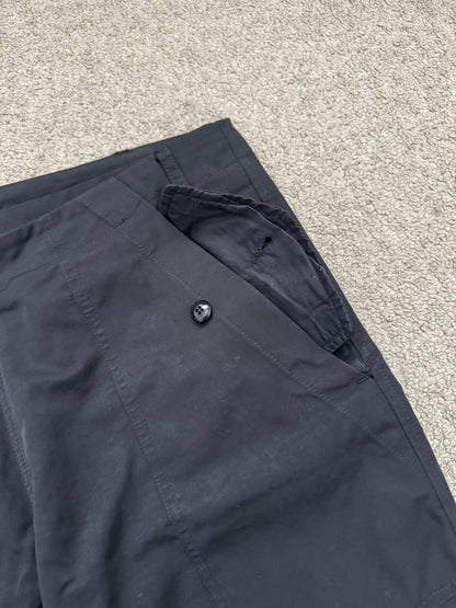 FW13 Rick Owens Mainline "Plinth" Half Layer Nylon Aircut Pants