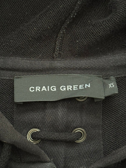 Craig Green Black Lace Zip Up Hoodie
