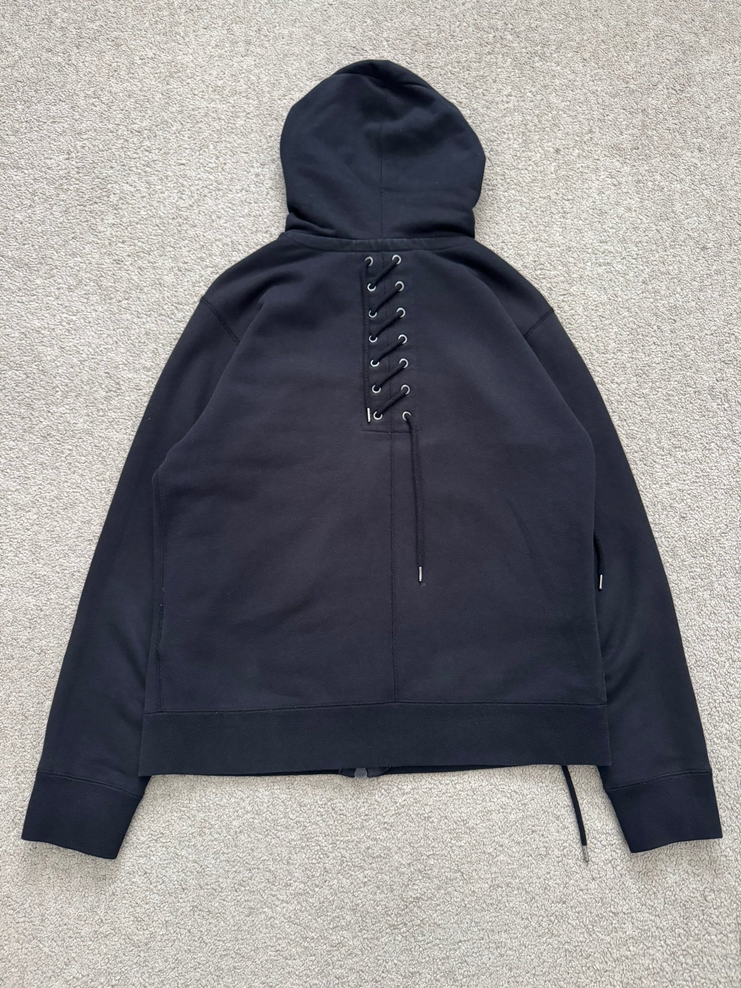 Craig Green Black Lace Zip Up Hoodie