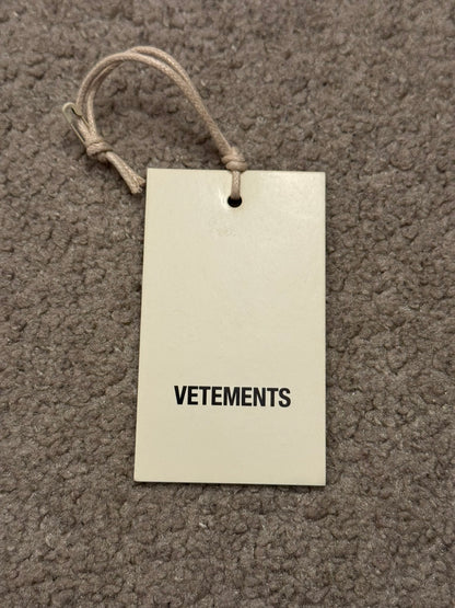 FW18 Vetements by Demna "Metal Tour" Oversized Hoodie