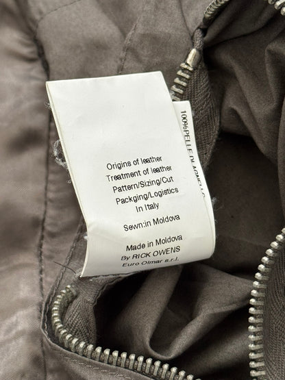 SS13 Rick Owens "Island" Blistered Lamb Leather Jacket