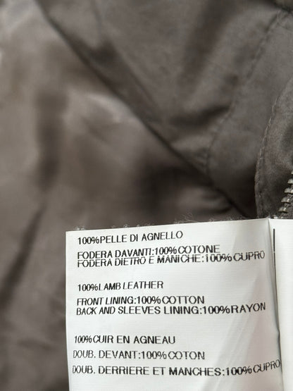SS13 Rick Owens "Island" Blistered Lamb Leather Jacket