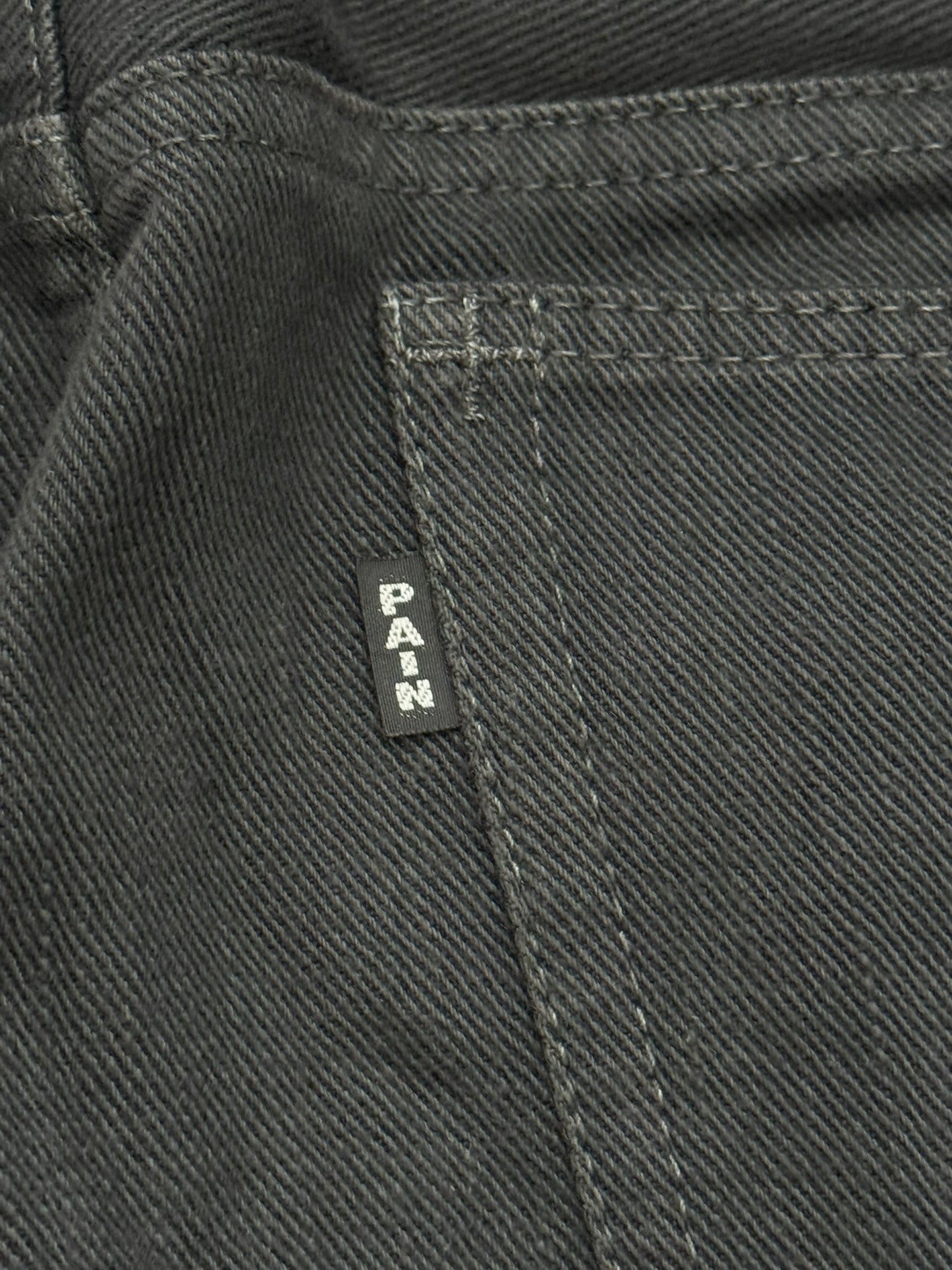 AW04 Number (N)ine "Give Peace A Chance" Patch Denim Jeans
