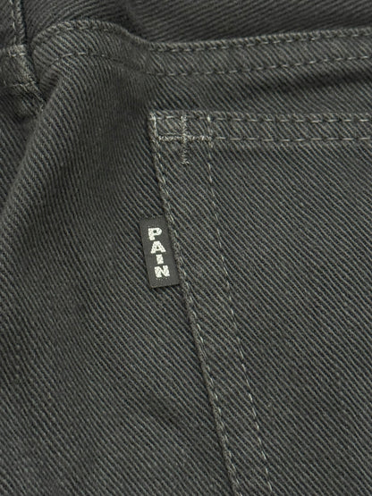AW04 Number (N)ine "Give Peace A Chance" Patch Denim Jeans
