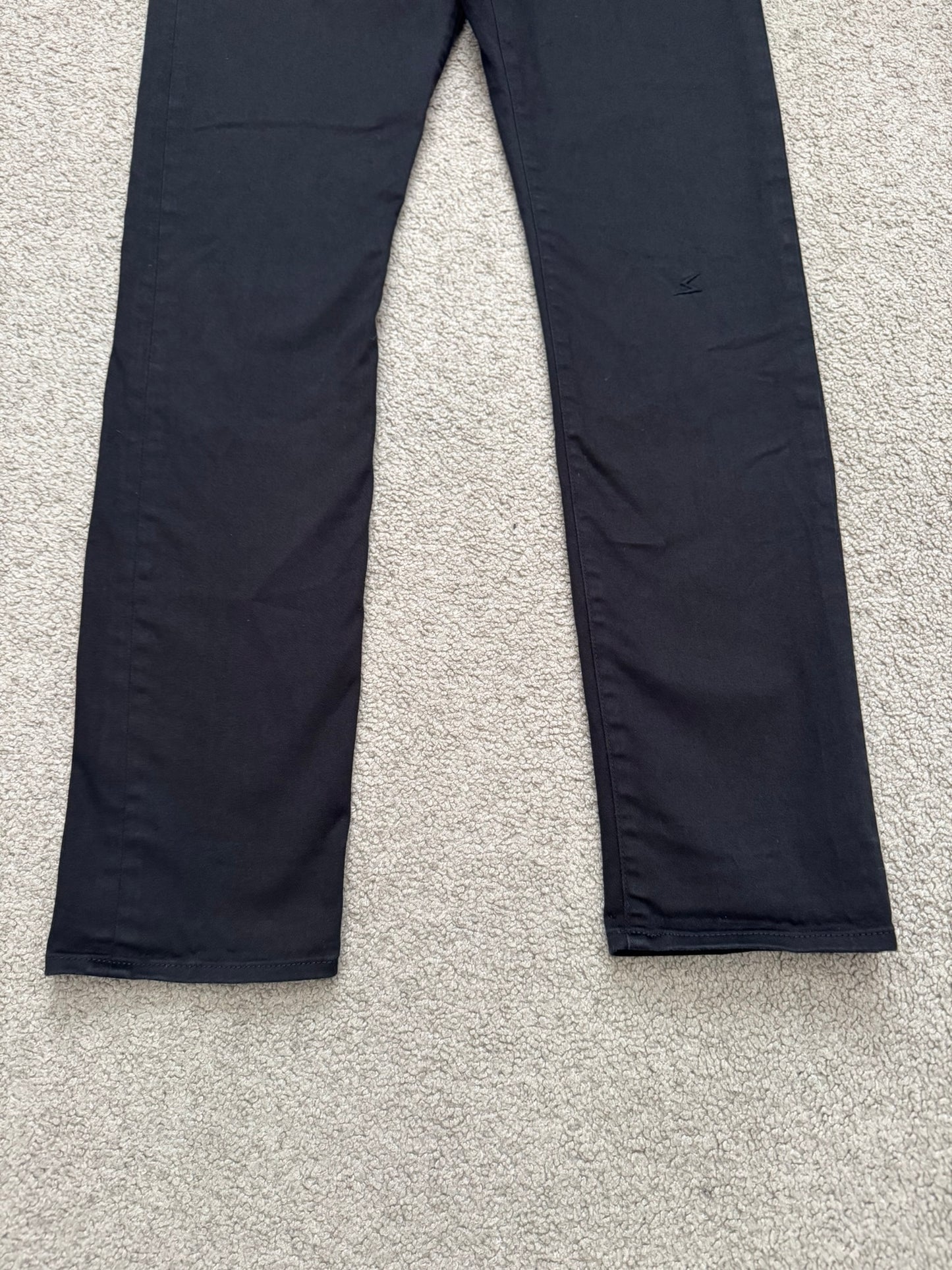SS11 Undercover "Underman" Lightning Bolt Black Denim Jeans