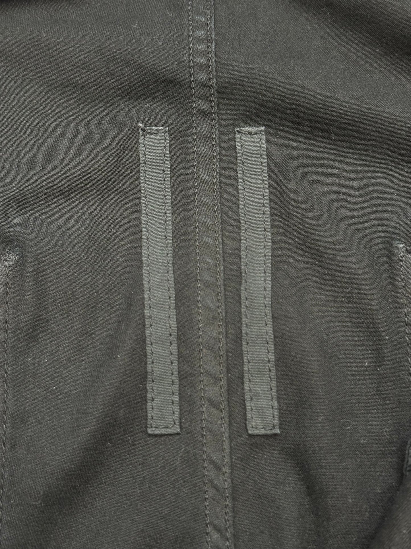 FW14 Rick Owens DRKSHDW "Moody" Black Aircut Denim Jeans