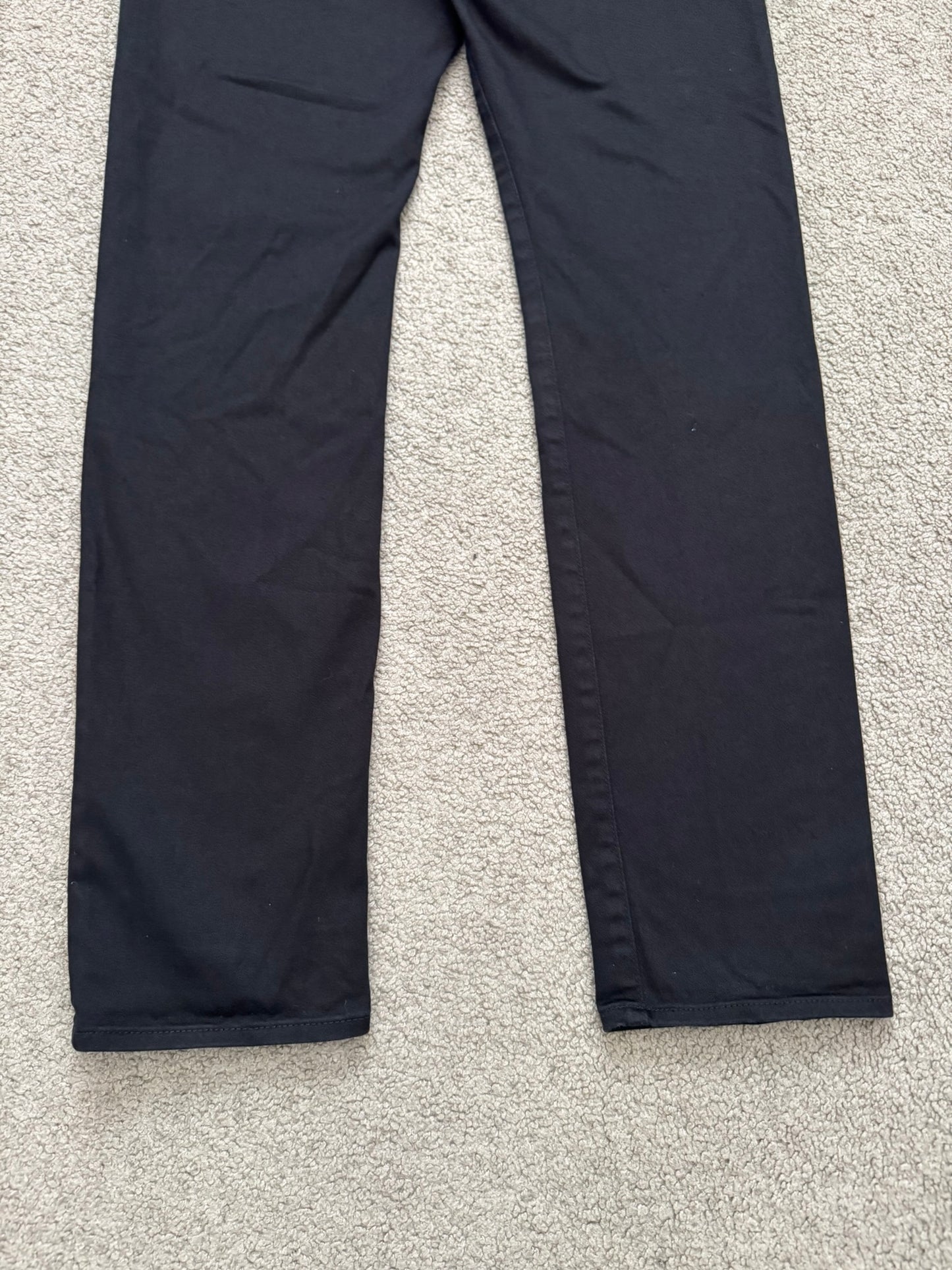 SS11 Undercover "Underman" Lightning Bolt Black Denim Jeans