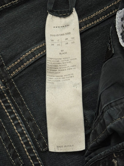 SS22 Rick Owens DRKSHDW "Fogachine" Faded Detroit Cut Denim Jeans