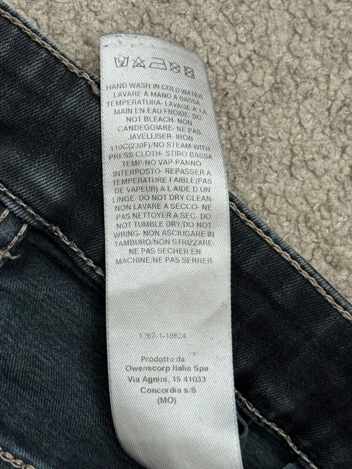 SS22 Rick Owens DRKSHDW "Fogachine" Faded Detroit Cut Denim Jeans