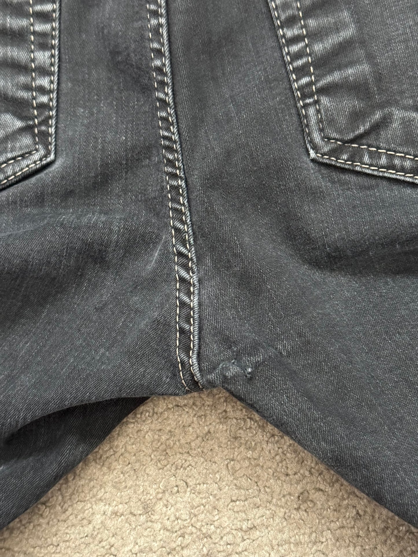 SS22 Rick Owens DRKSHDW "Fogachine" Faded Detroit Cut Denim Jeans