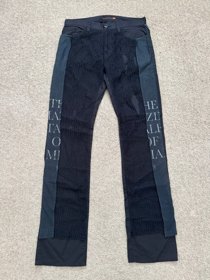 SS06 Undercover Tale Of Zamiang Netted Hybrid Pants