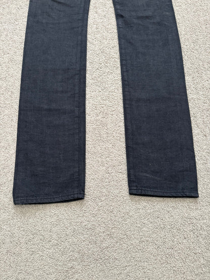 SS08 Dior Homme by Kris Van Assche MIJ Black Denim Jeans