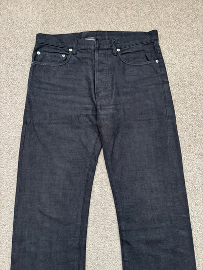 SS08 Dior Homme by Kris Van Assche MIJ Black Denim Jeans