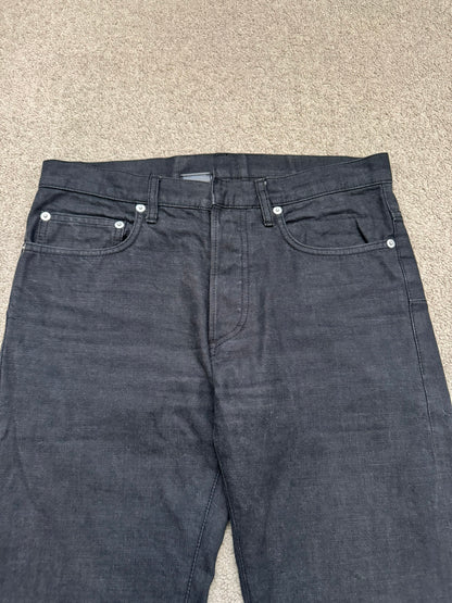SS08 Dior Homme by Kris Van Assche MIJ Black Denim Jeans