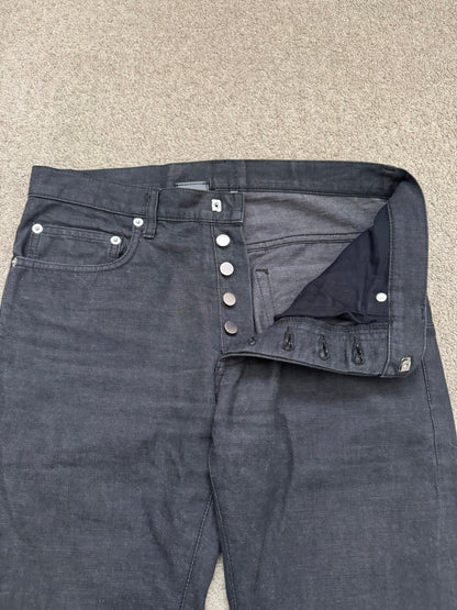 SS08 Dior Homme by Kris Van Assche MIJ Black Denim Jeans