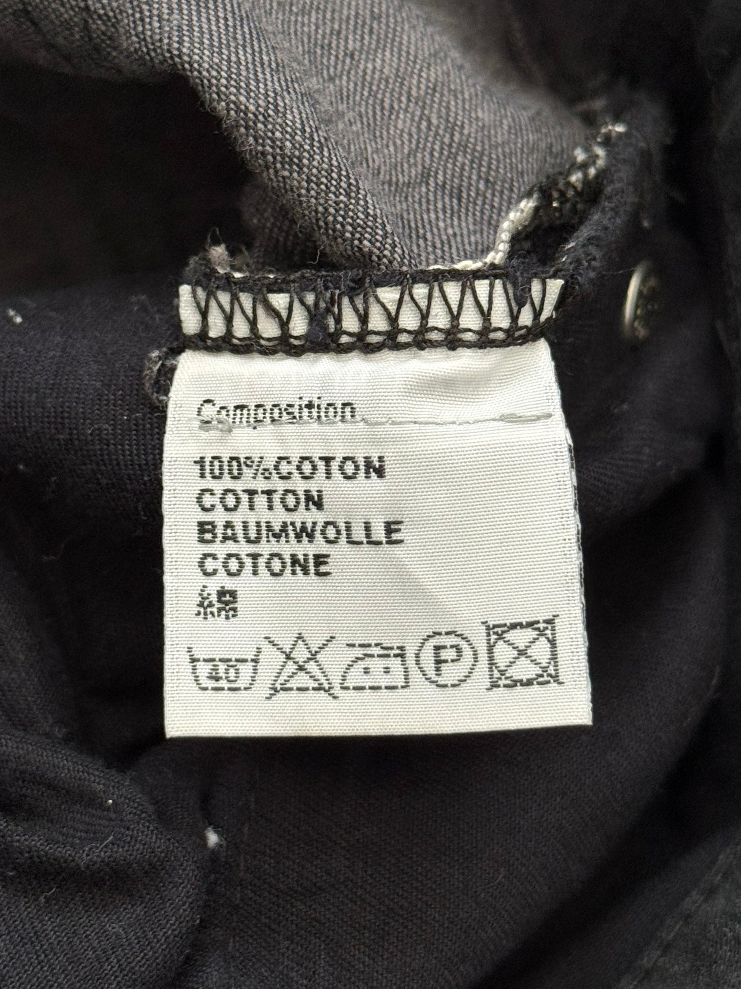 SS08 Dior Homme by Kris Van Assche MIJ Black Denim Jeans