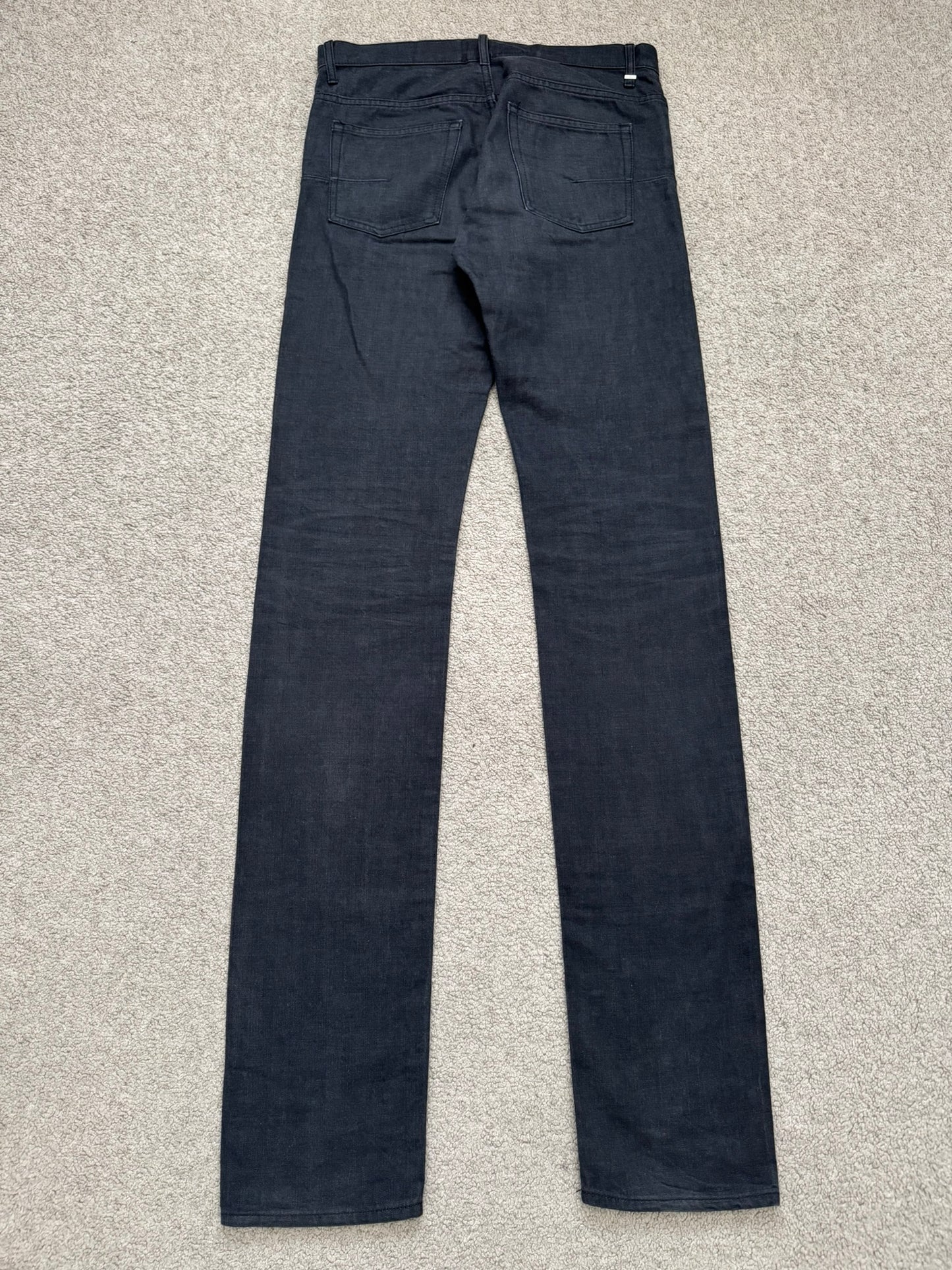 SS08 Dior Homme by Kris Van Assche MIJ Black Denim Jeans