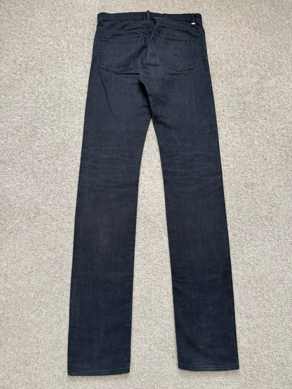 SS08 Dior Homme by Kris Van Assche MIJ Black Denim Jeans