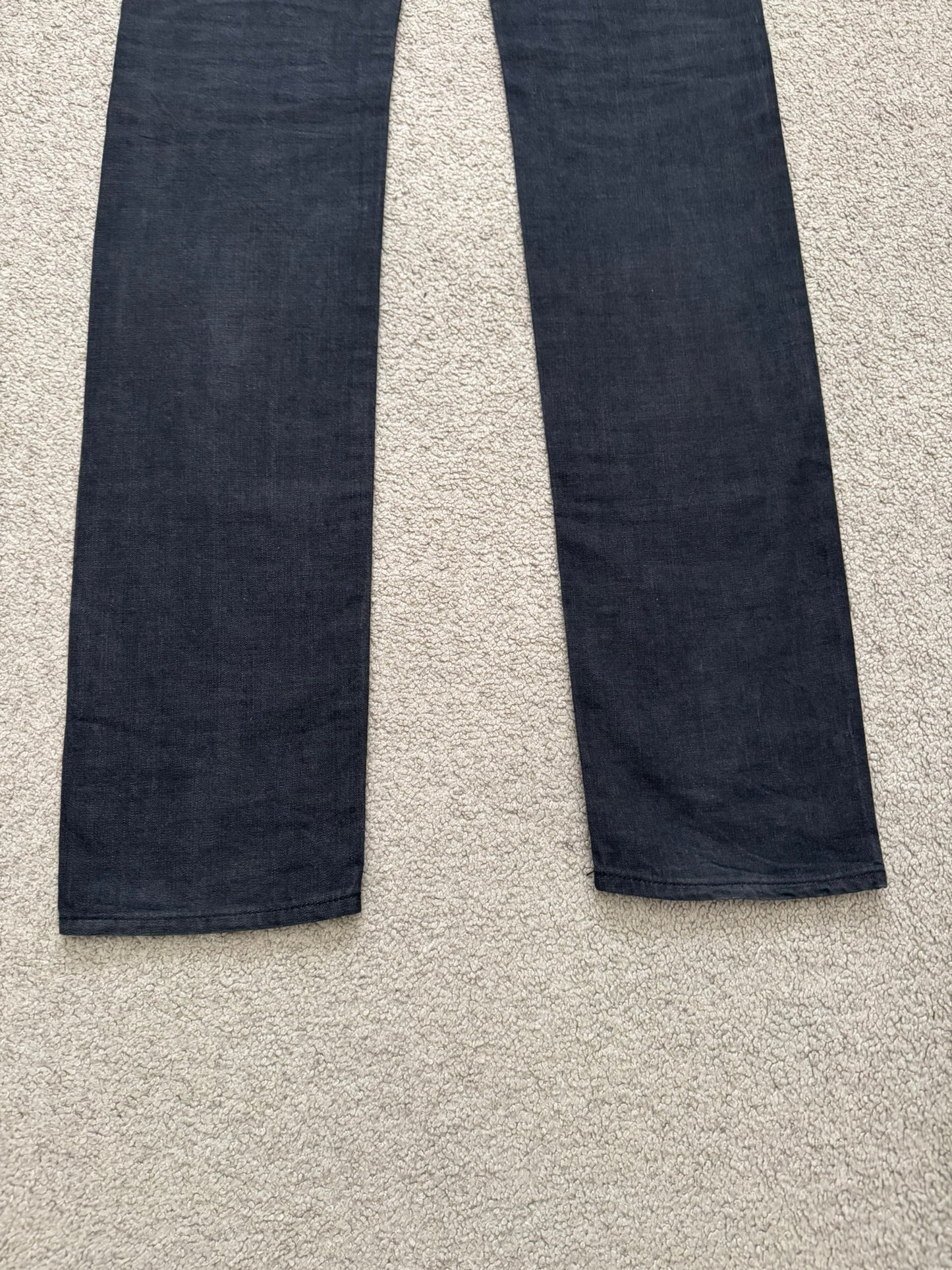 SS08 Dior Homme by Kris Van Assche MIJ Black Denim Jeans
