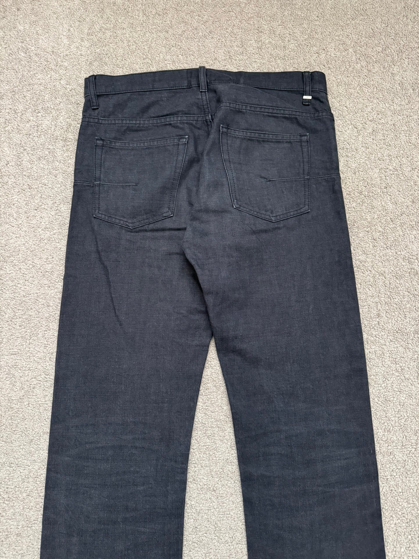 SS08 Dior Homme by Kris Van Assche MIJ Black Denim Jeans