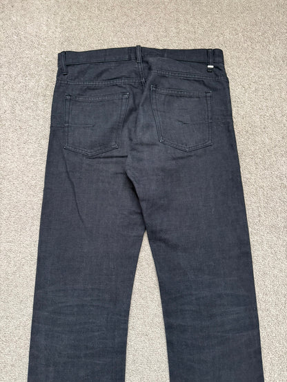 SS08 Dior Homme by Kris Van Assche MIJ Black Denim Jeans