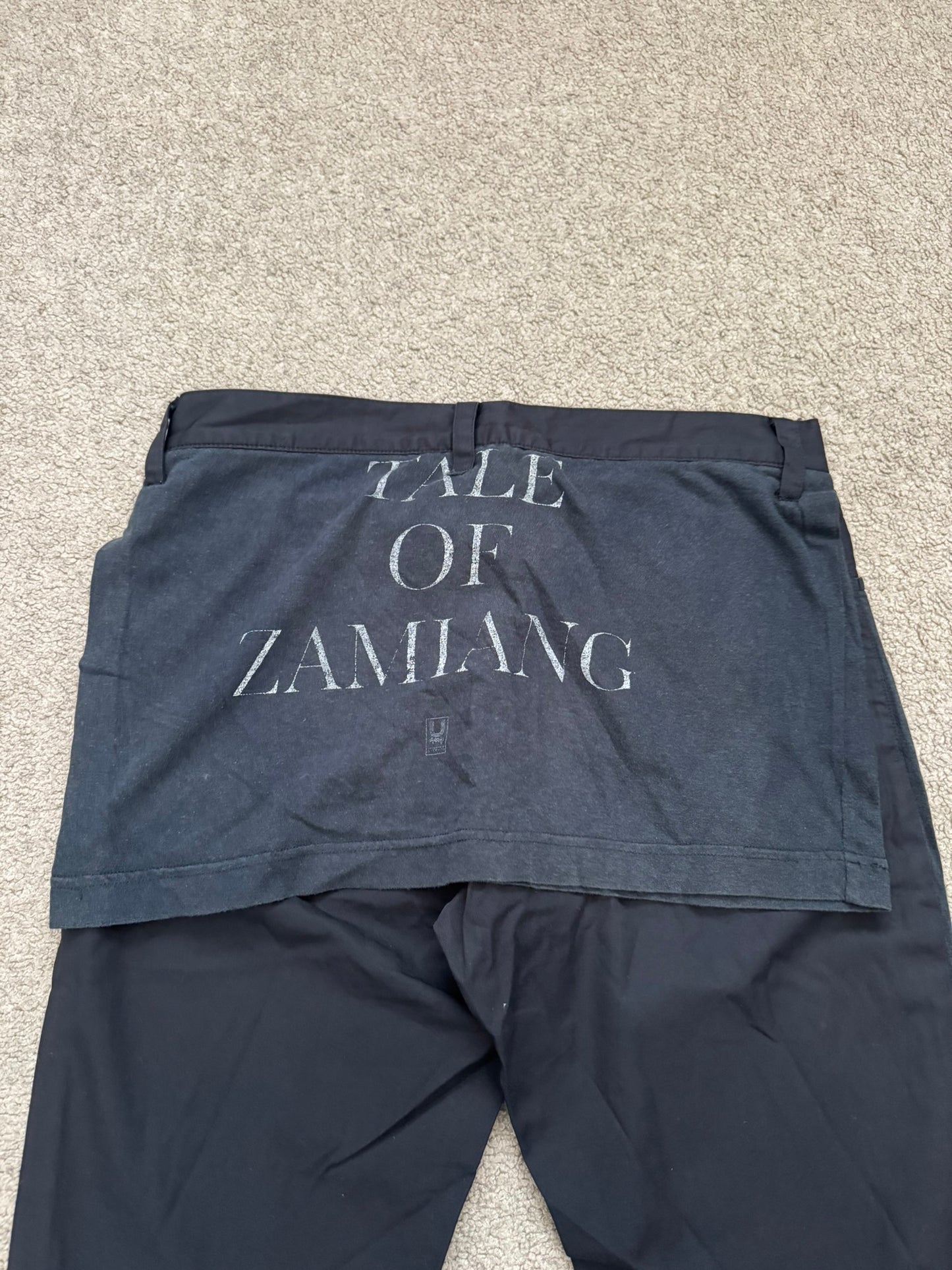 SS06 Undercover Tale Of Zamiang Netted Hybrid Pants