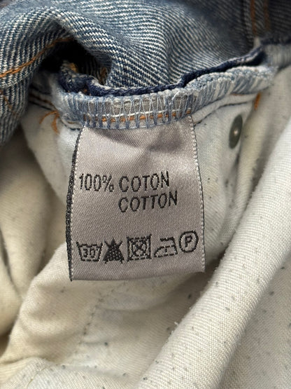 SS08 Dior Homme by Kris Van Assche Dirty Light Washed Denim Jeans