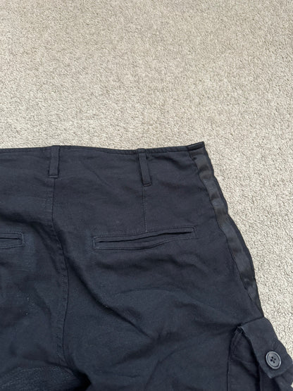 Ann Demeulemeester Wool Side Stripe Cargo Pants