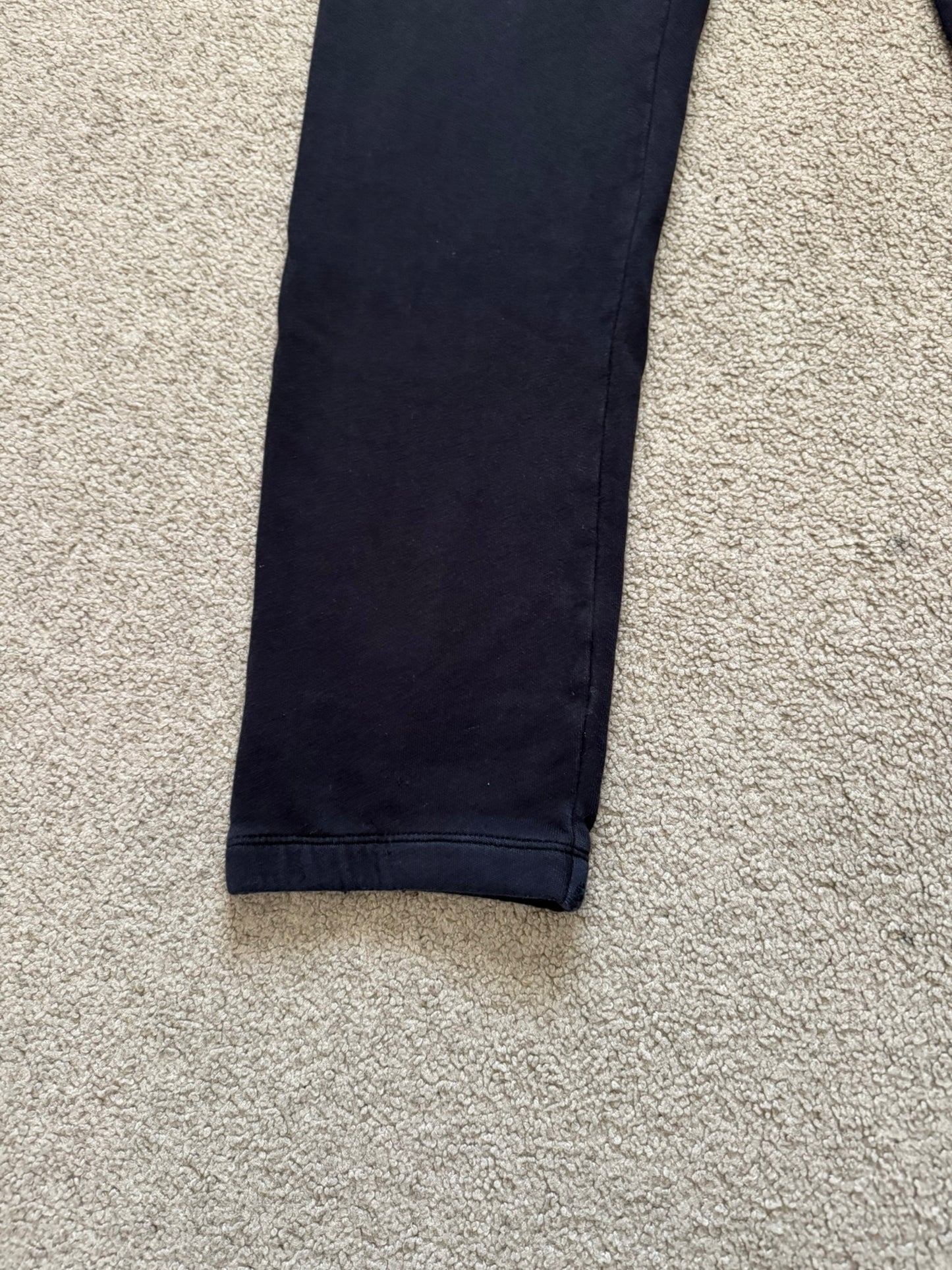 Chrome Hearts Cut & Sewn Vertical Logo Black Sweatpants