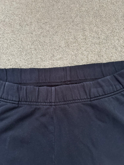 Chrome Hearts Cut & Sewn Vertical Logo Black Sweatpants