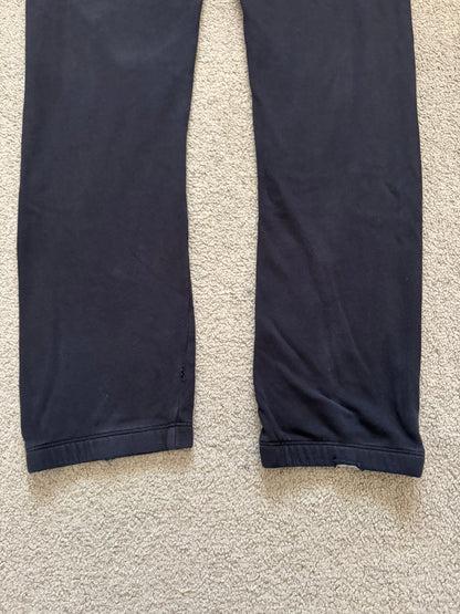 Chrome Hearts Cut & Sewn Vertical Logo Black Sweatpants