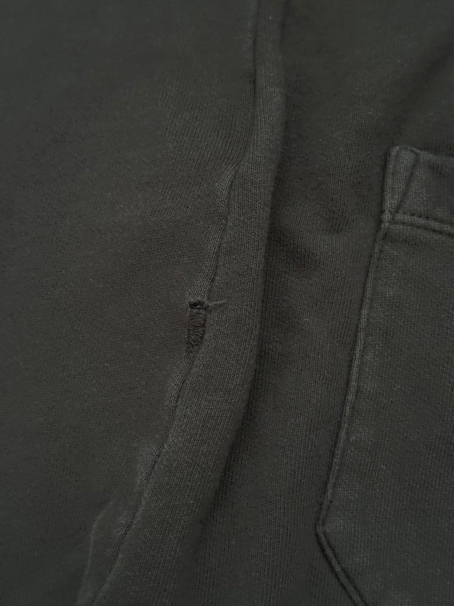 Chrome Hearts Cut & Sewn Vertical Logo Black Sweatpants