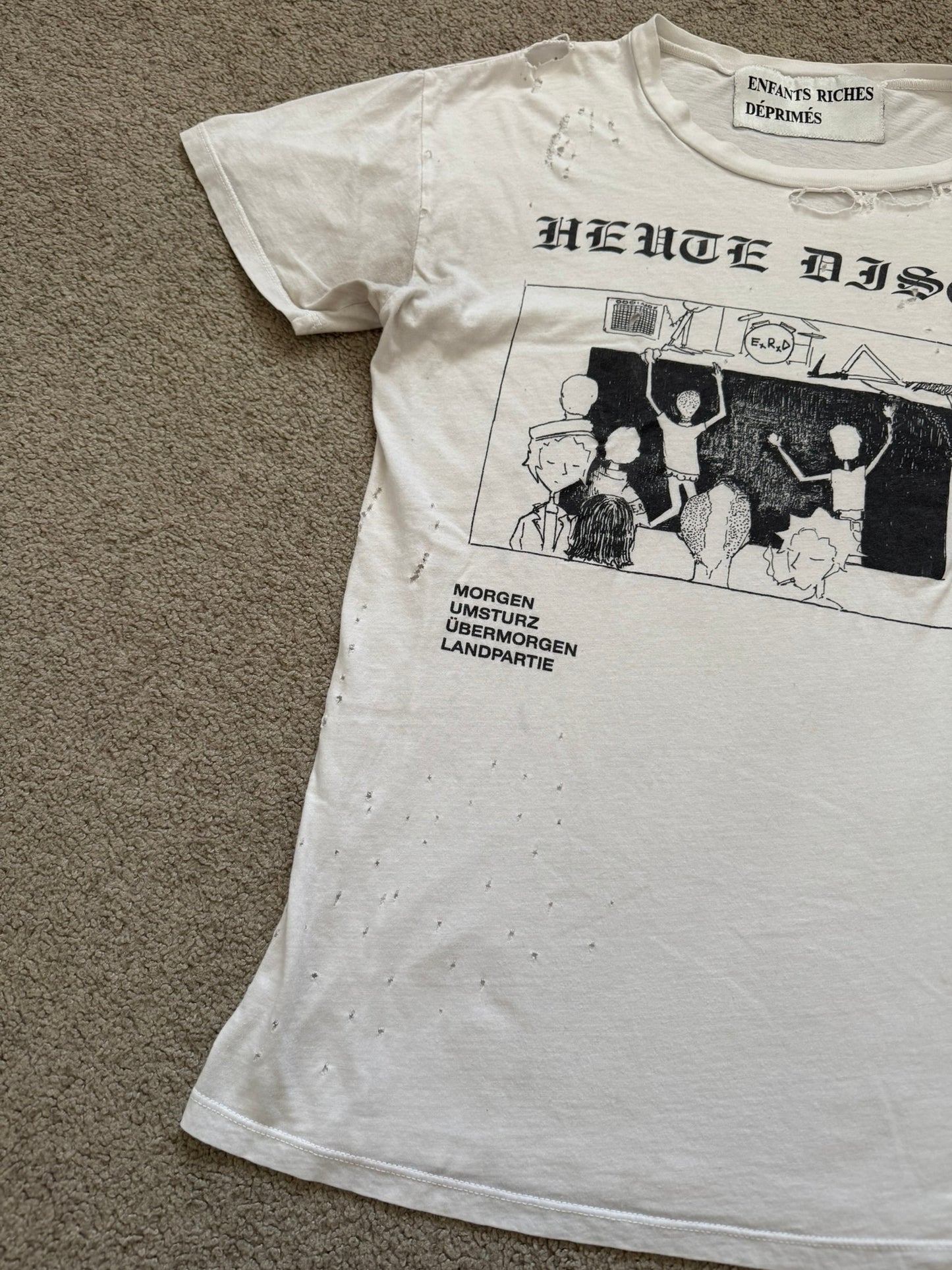 SS17 Enfants Riches Deprimes Huete Disco T Shirt