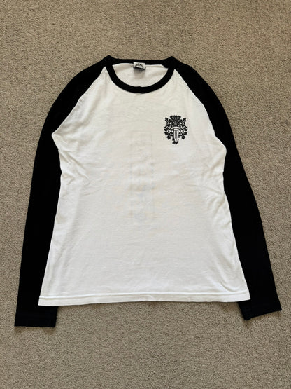 Vintage Chrome Hearts Dagger Baseball Long Sleeve T Shirt