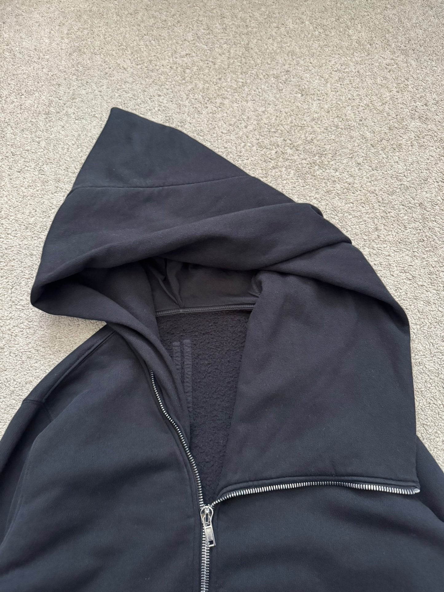 FW17 Rick Owens DRKSHDW Felpa Mountain Zip Up Hoodie