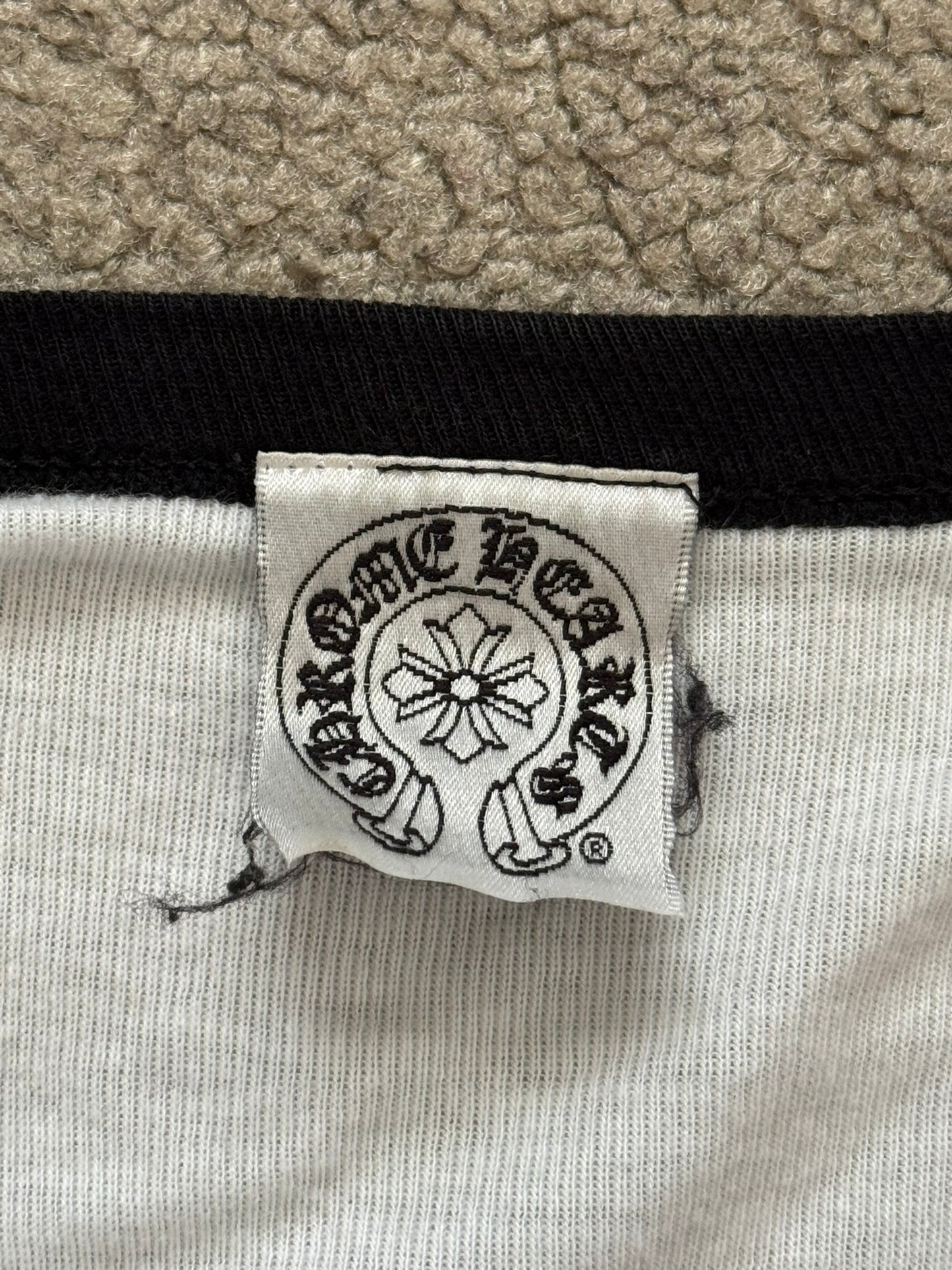 Vintage Chrome Hearts Dagger Baseball Long Sleeve T Shirt
