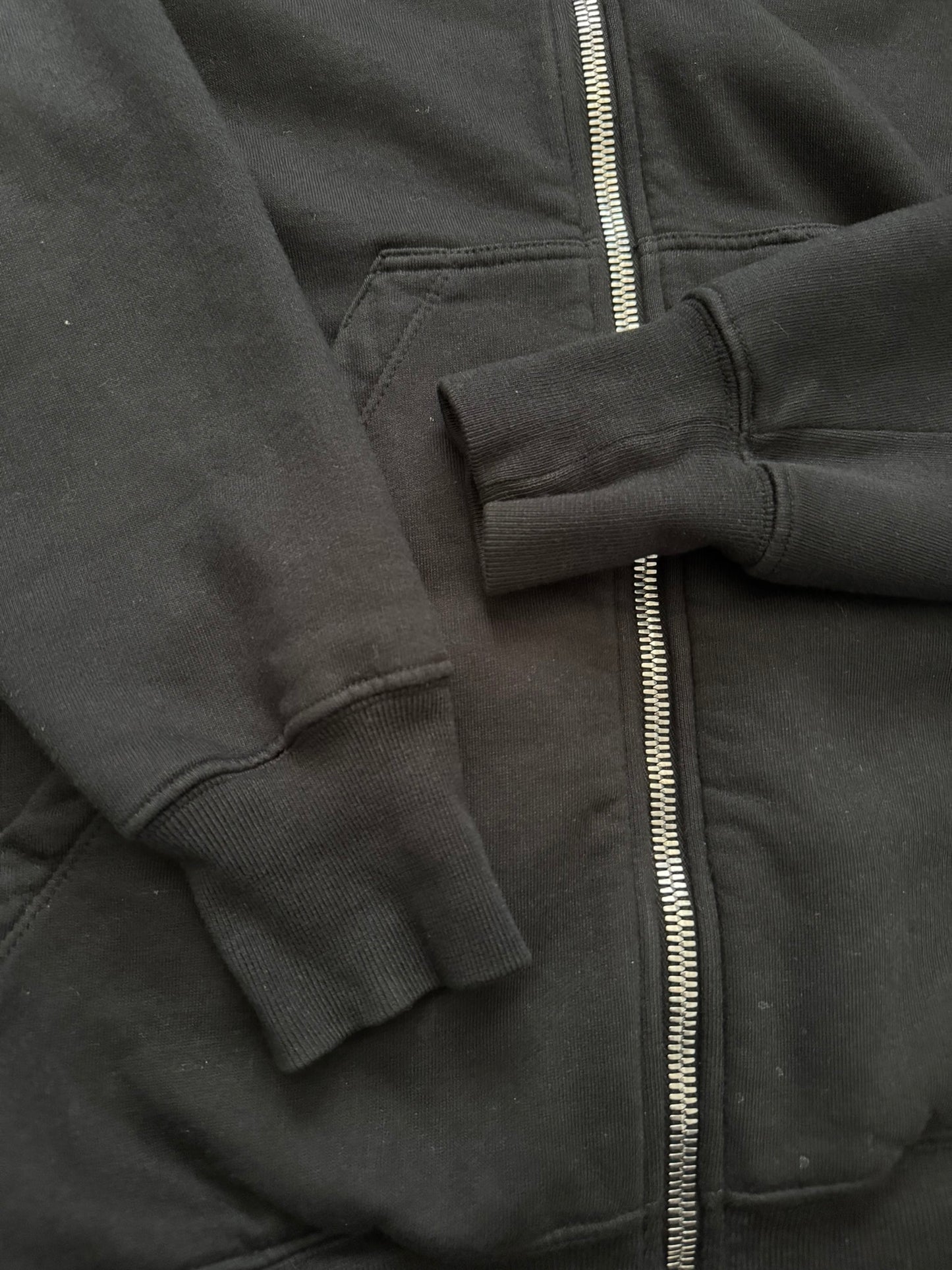 FW17 Rick Owens DRKSHDW Felpa Mountain Zip Up Hoodie