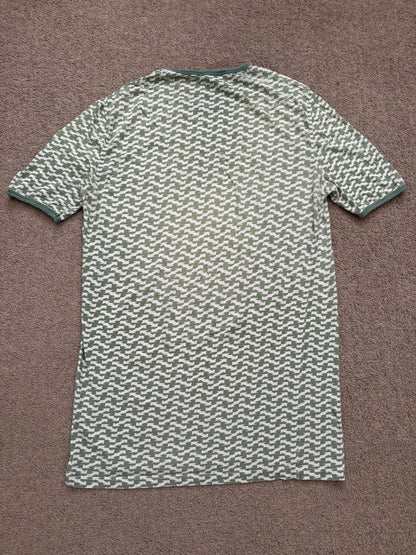 SS04 Raf Simons "May the Circle Be Unbroken" Arrow Print T Shirt