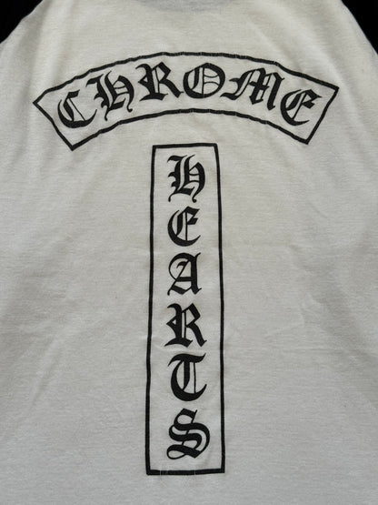 Vintage Chrome Hearts Dagger Baseball Long Sleeve T Shirt