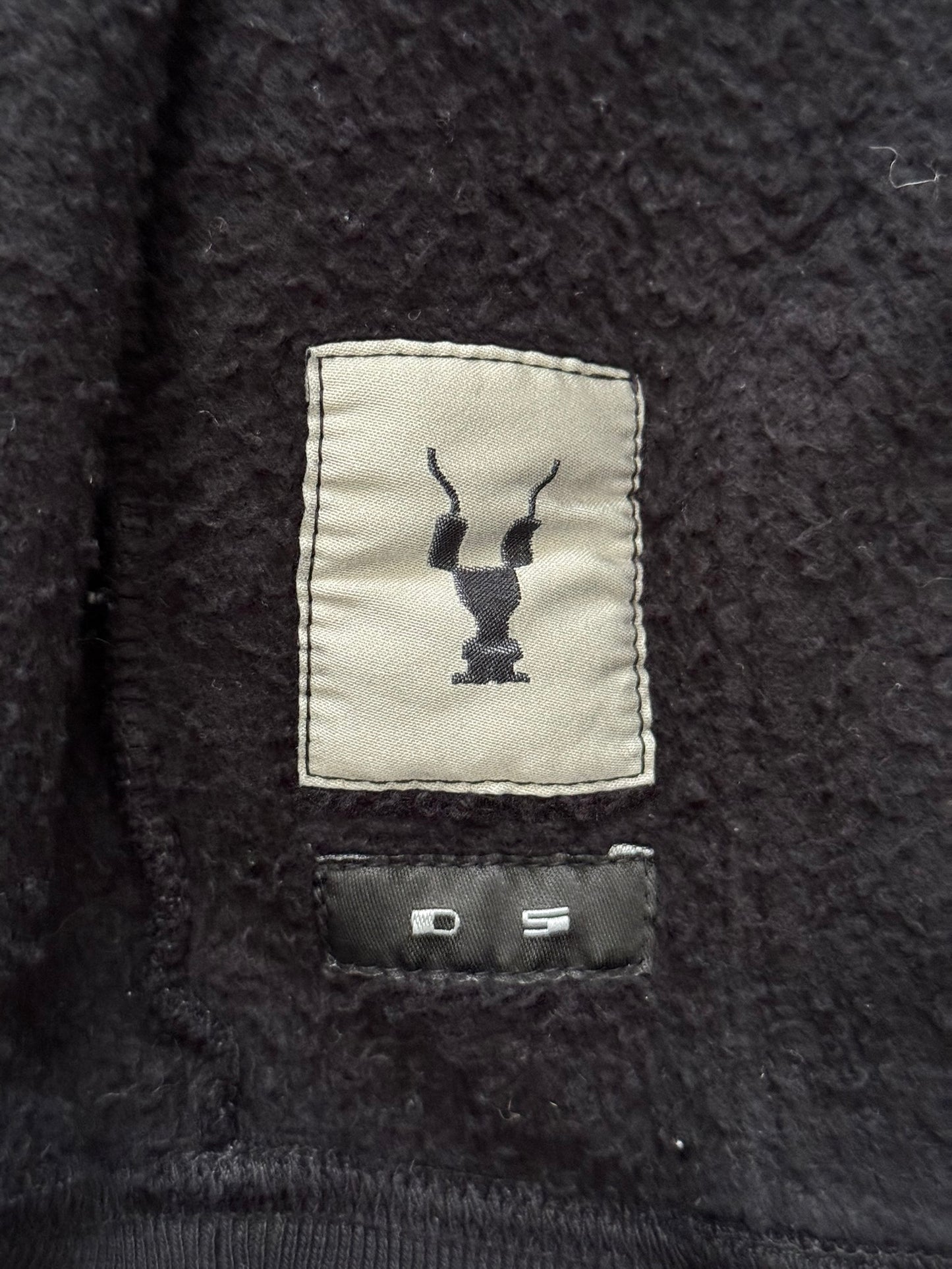 FW17 Rick Owens DRKSHDW Felpa Mountain Zip Up Hoodie