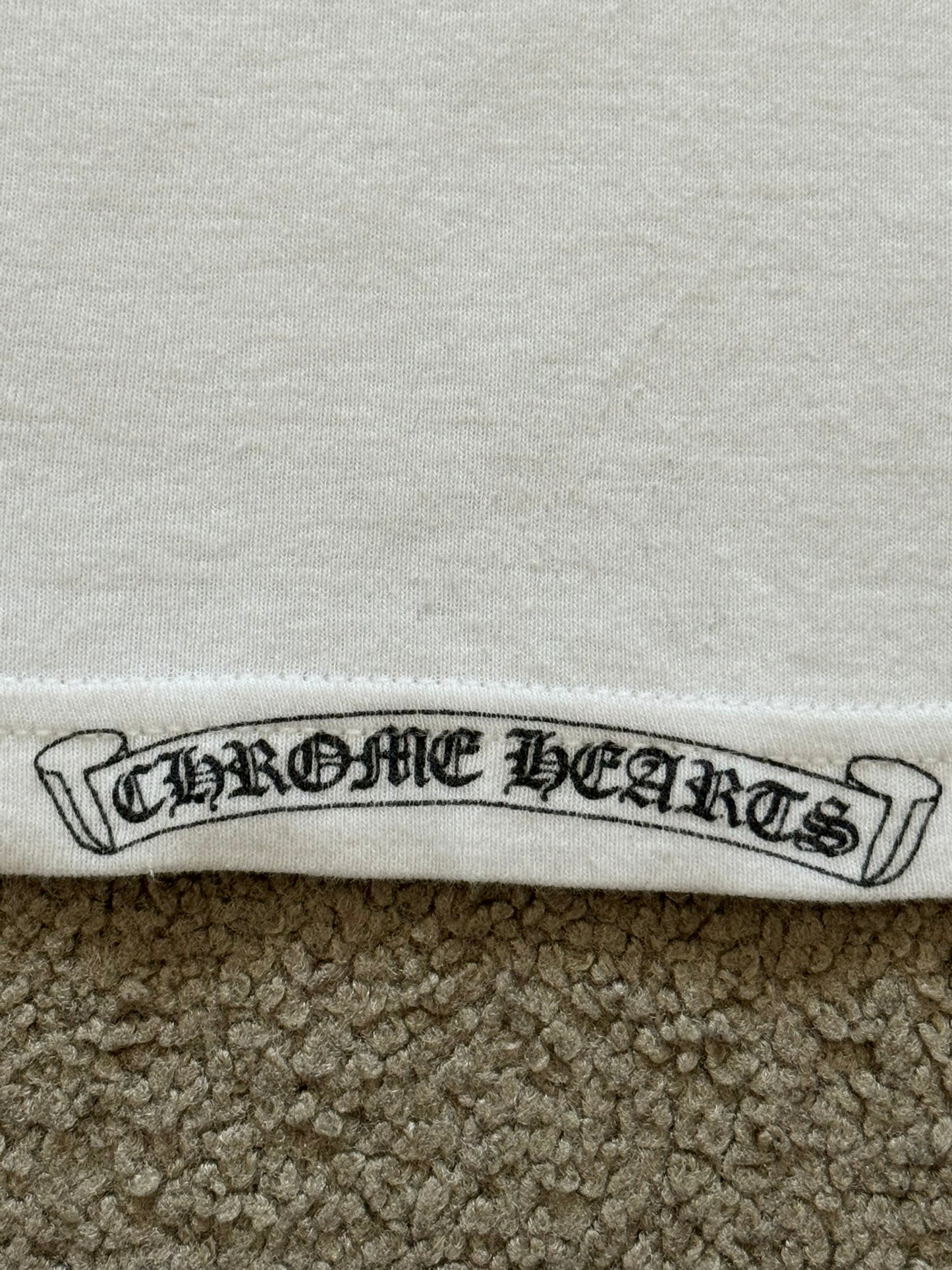 Vintage Chrome Hearts Dagger Baseball Long Sleeve T Shirt