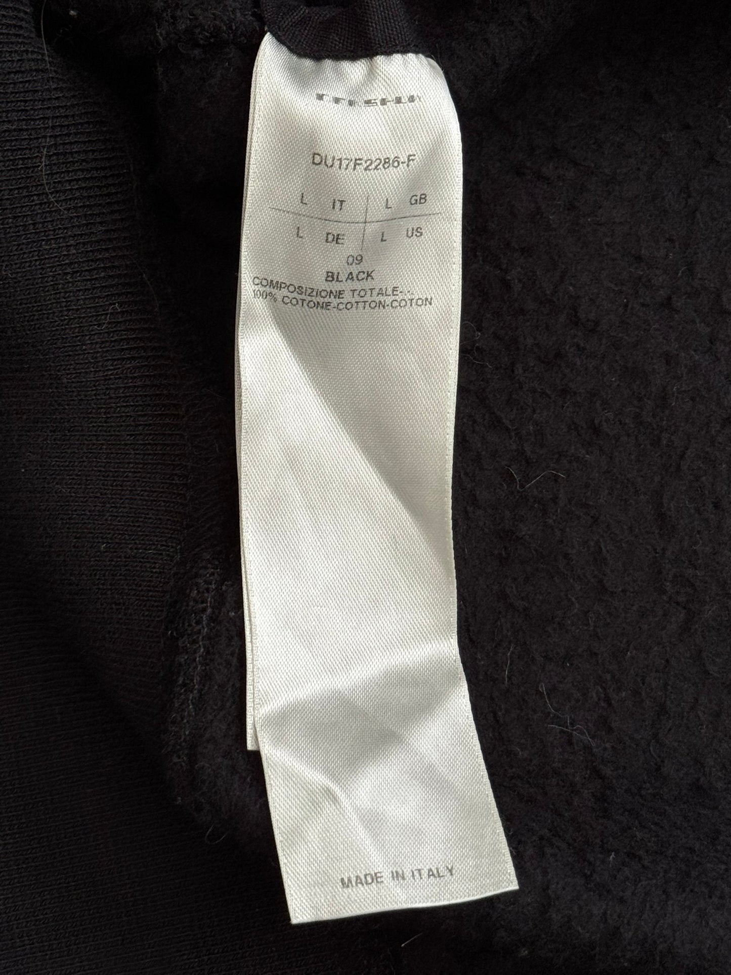 FW17 Rick Owens DRKSHDW Felpa Mountain Zip Up Hoodie