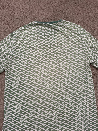 SS04 Raf Simons "May the Circle Be Unbroken" Arrow Print T Shirt